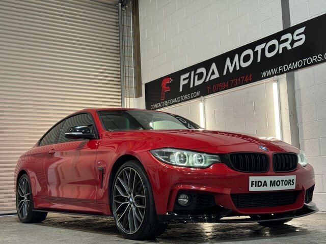 BMW 4 Series Gran Coupe 2017 3.0 435D M Sport Coupe Xdrive DY17OGV Red #2