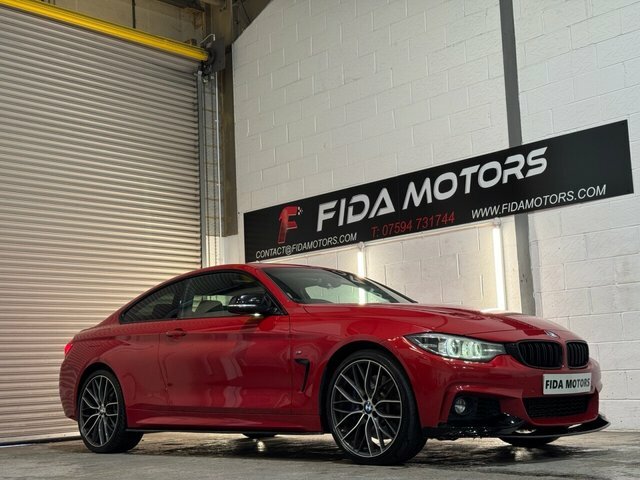 BMW 4 Series Gran Coupe 2017 3.0 435D M Sport Coupe Xdrive DY17OGV Red #3