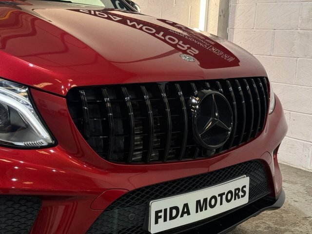 Mercedes-Benz GLE Coupe 2019 3.0 Gle350d V6 Amg Night Edition Premium Plu OV19OGO Red #6