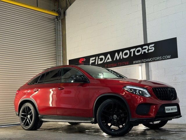 Mercedes-Benz GLE Coupe 2019 3.0 Gle350d V6 Amg Night Edition Premium Plu OV19OGO Red