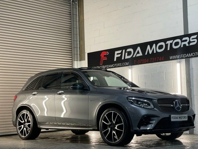 Mercedes-Benz GLC Class 2018 3.0 Glc43 V6 Amg Premium Plus Suv Petro Grey #4