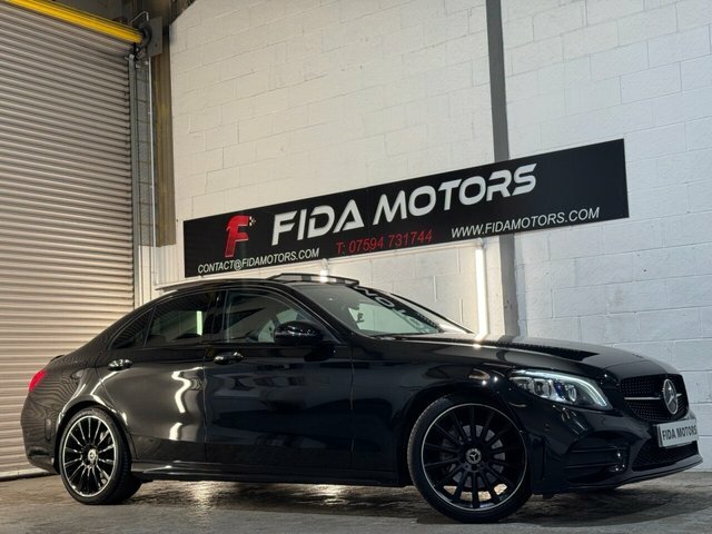 Mercedes-Benz C Class 2021 2.0 C220d Amg Line Night Edition Premium Plu Black