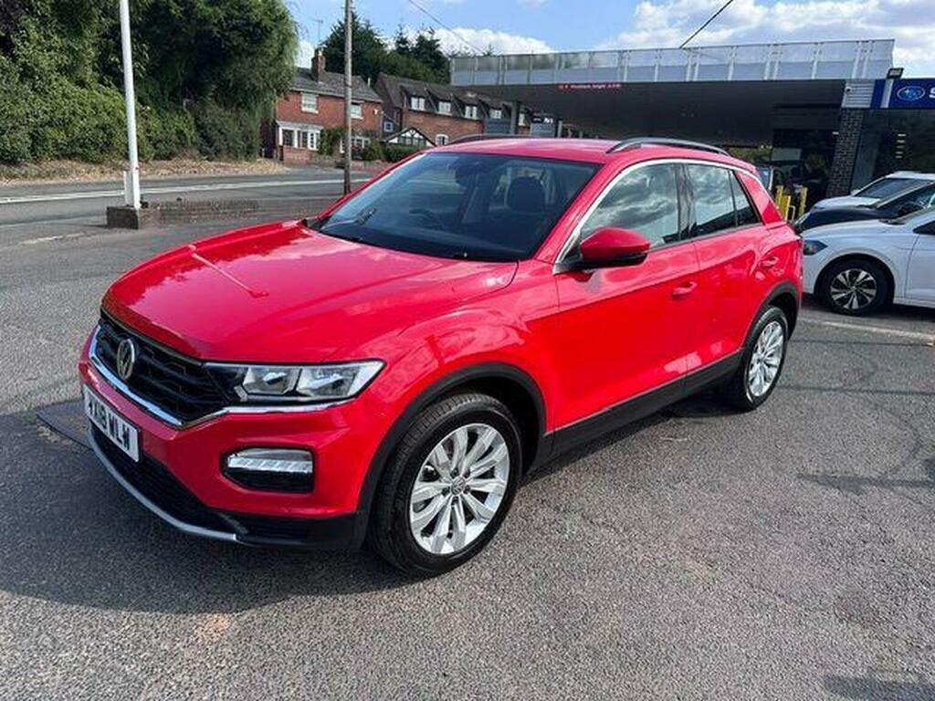 Volkswagen T-Roc 1.0 Tsi Se Euro 6 Ss Red #3