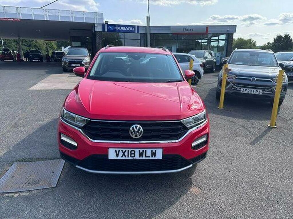 Volkswagen T-Roc 1.0 Tsi Se Euro 6 Ss Red #2