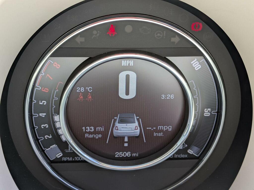 Fiat 500C Dolcevita Blue #15
