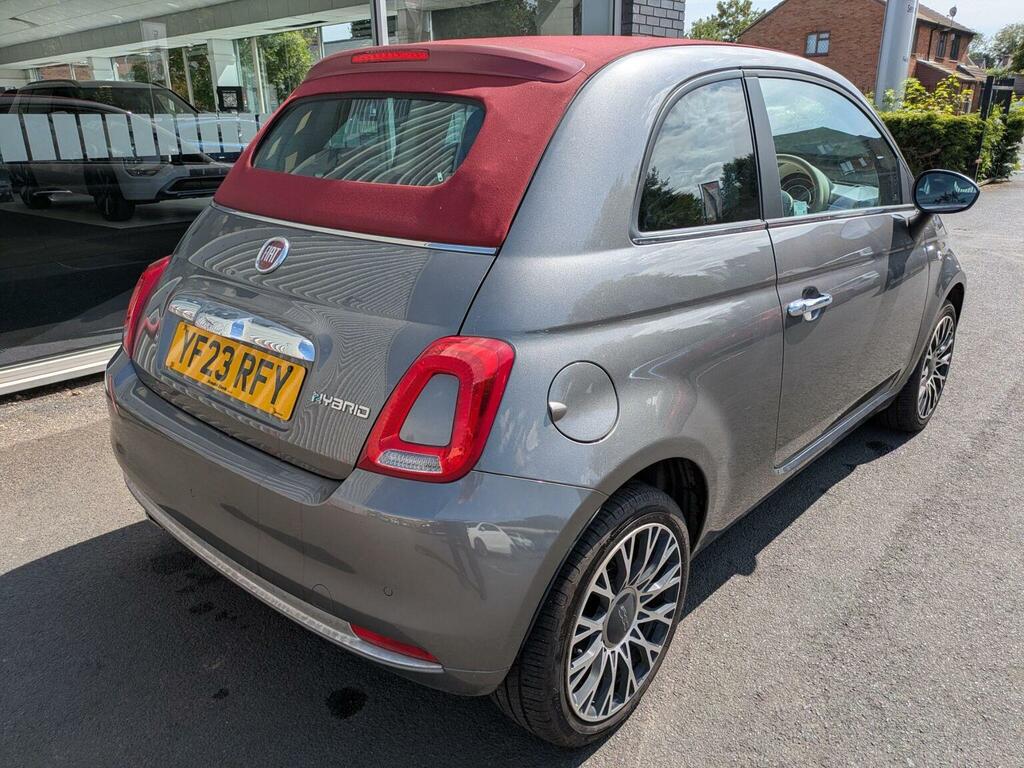 Fiat 500C Dolcevita Blue #7