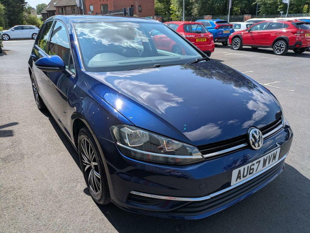 Volkswagen Golf Hatchback 1.0 Tsi Bluemotion Tech Se Nav Euro 6 S Blue