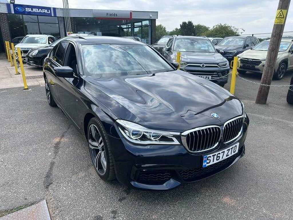 BMW 7 Series 730D M Sport Black #25