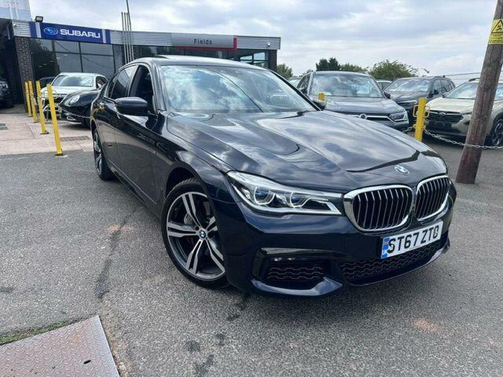 BMW 7 Series 730D M Sport Black #31