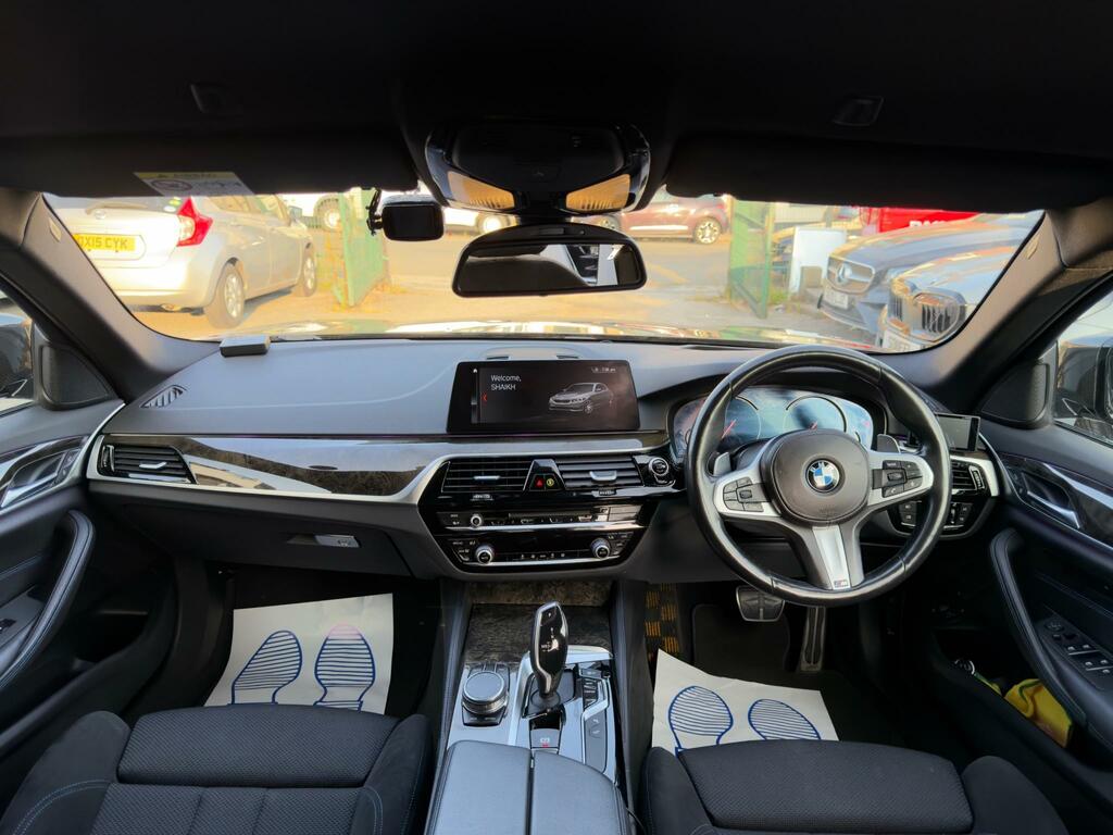 BMW 5 Series 530E M Sport Plus Pack White #13