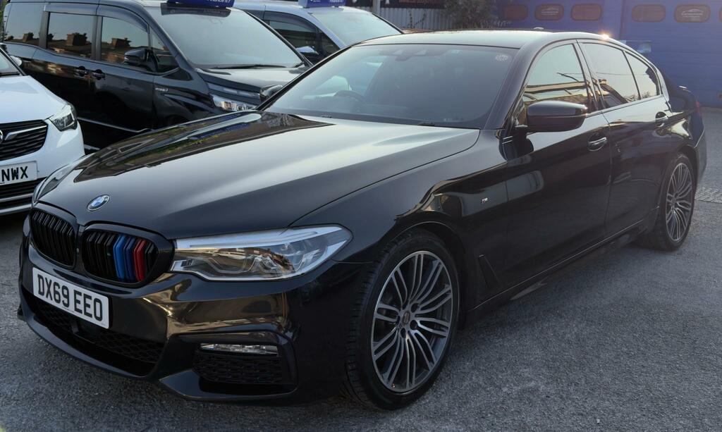 BMW 5 Series M Sport Package Black #3