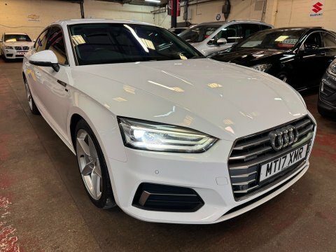 Audi A5 Sportback Tdi Quattro MT17XMR White