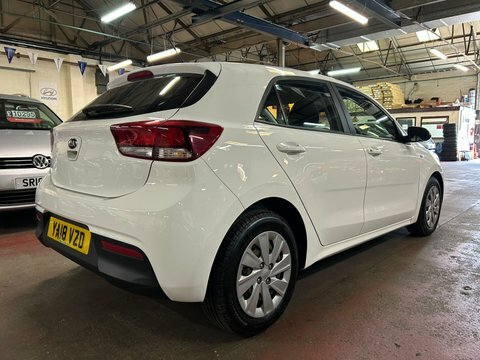 Kia RIO 1 YA18VZD White #5