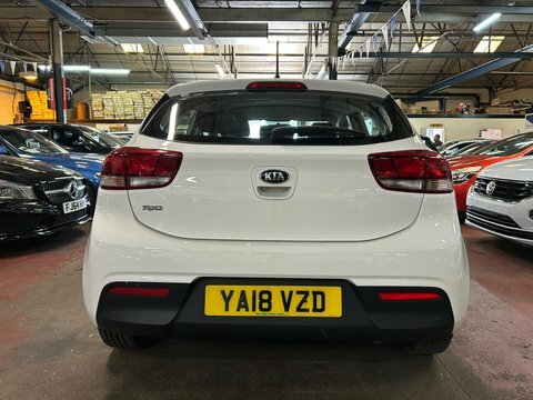 Kia RIO 1 YA18VZD White #6