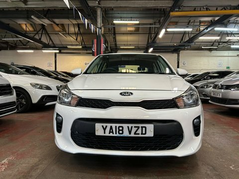 Kia RIO 1 YA18VZD White #2