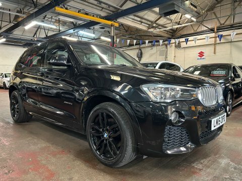 BMW X3 Xdrive30d M Sport Black
