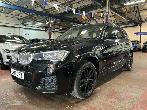 BMW X3 Xdrive30d M Sport LM15OPD Black #2