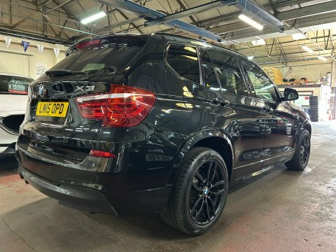 BMW X3 Xdrive30d M Sport LM15OPD Black #5
