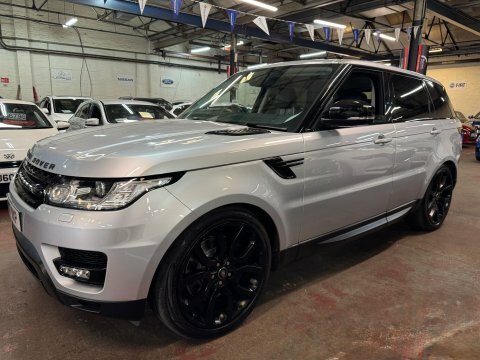 Land Rover Range Rover Sport Sdv6 Hse Silver #2