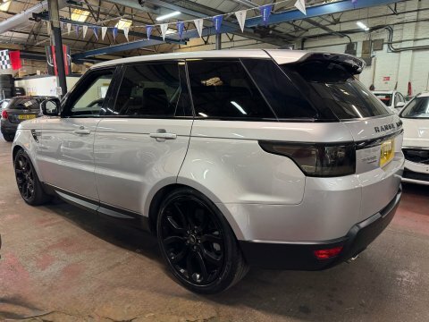 Land Rover Range Rover Sport Sdv6 Hse Silver #5