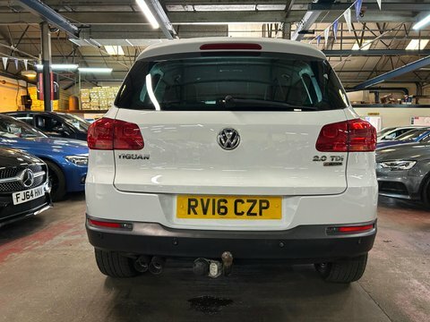 Volkswagen Tiguan Match Edition Tdi White #6