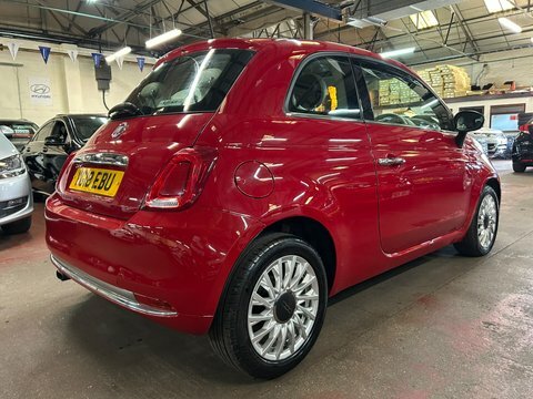 Fiat 500 Lounge YG18EBU Red #6