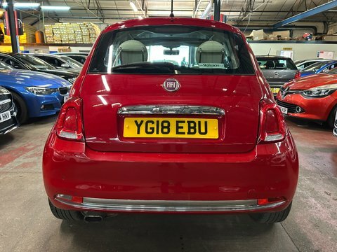Fiat 500 Lounge YG18EBU Red #5