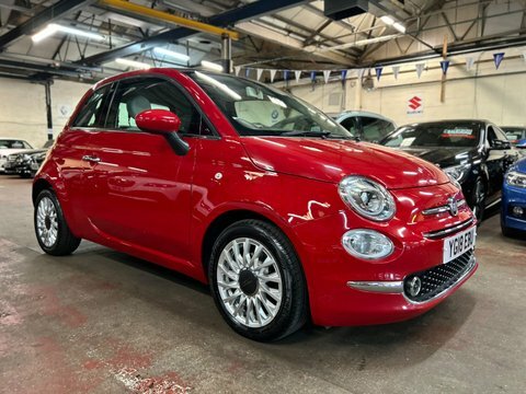 Fiat 500 Lounge Red