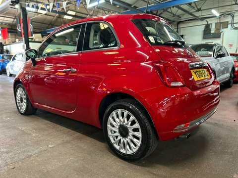 Fiat 500 Lounge YG18EBU Red #4