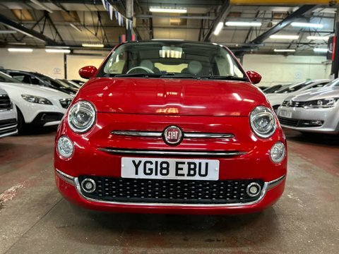 Fiat 500 Lounge YG18EBU Red #2