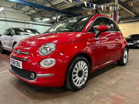 Fiat 500 Lounge YG18EBU Red #3