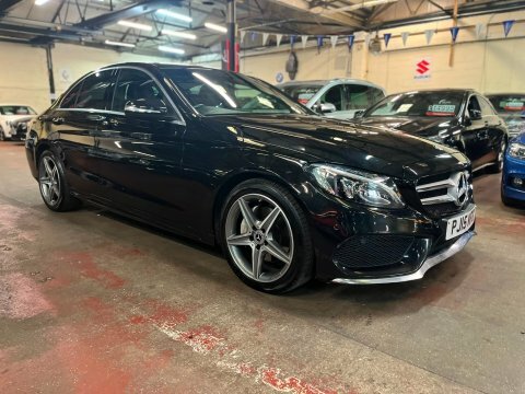 Mercedes-Benz C Class C200 Bluetec Amg Black #3
