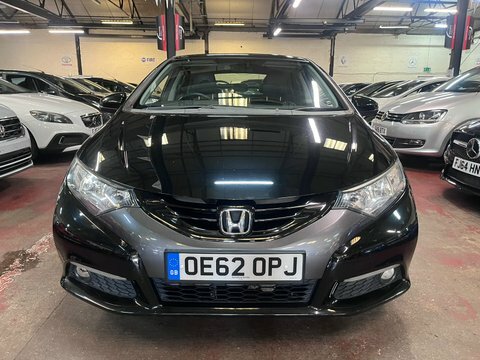 Honda Civic I-vtec Ex Black #2