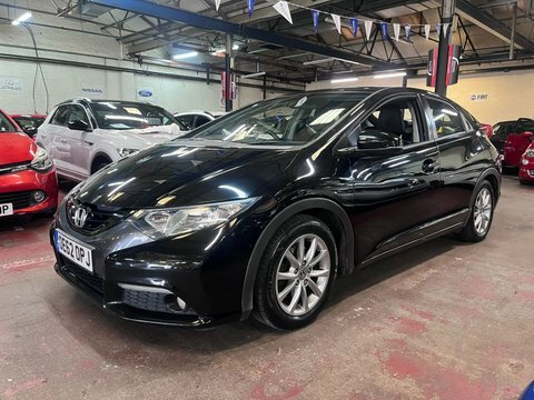 Honda Civic I-vtec Ex Black #3