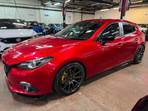 Mazda 3 Sport Black Red