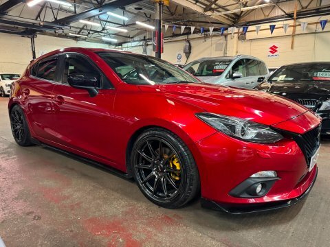 Mazda 3 Sport Black DX66YHK Red #3