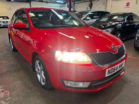 Skoda Rapid Elegance Tsi Red #4