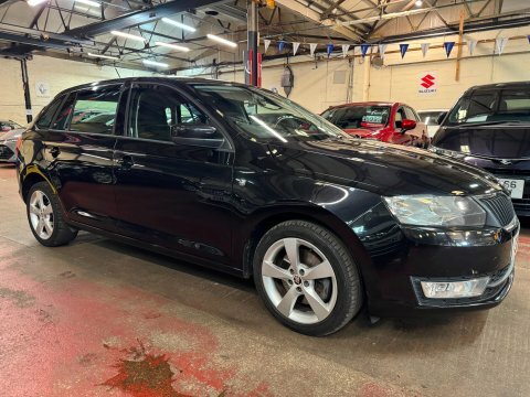 Skoda Rapid Spaceback Se Tech Greentech Black