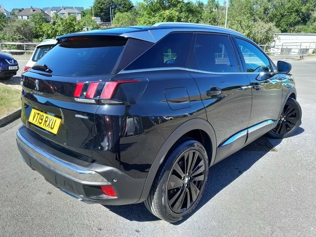 Peugeot 3008 2019 1.5 Bluehdi Gt Line Suv Eur VT19RXU Black #3