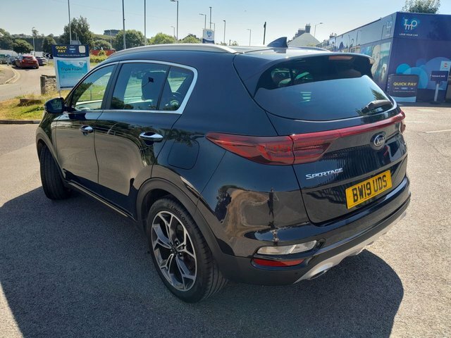 Kia Sportage 2019 1.6 Crdi Gt-line Suv Dct Awd Euro BW19UDS Black #4