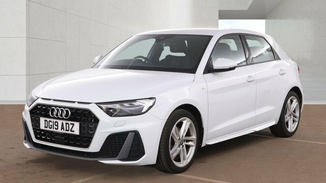 Audi A1 2019 1.0 Tfsi 30 S Line Sportback Manua White