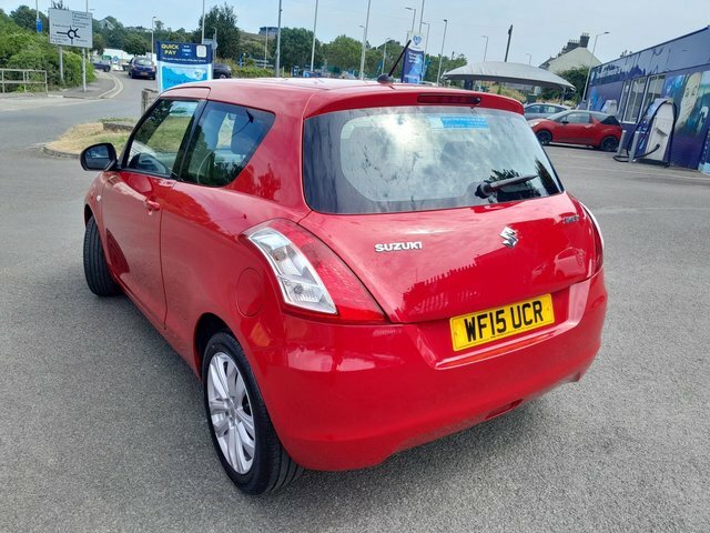 Suzuki Swift 2015 1.2 Sz3 Hatchback Euro 5 9 WF15UCR Red #4