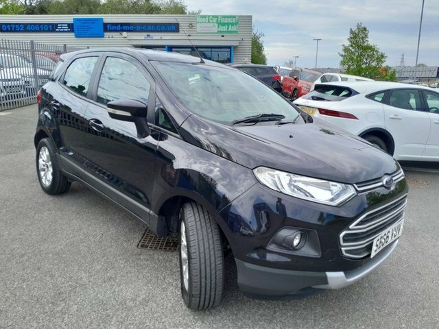Ford Ecosport 2016 1.0T Ecoboost Zetec Suv 2Wd Black #2