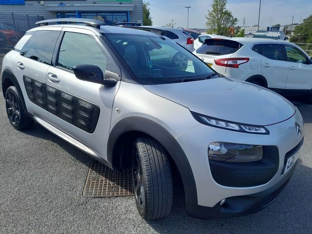 Citroen C4 Cactus 2017 1.2 Puretech Flair Hatchback Manua Silver #2