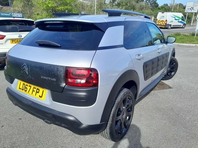 Citroen C4 Cactus 2017 1.2 Puretech Flair Hatchback Manua Silver #3