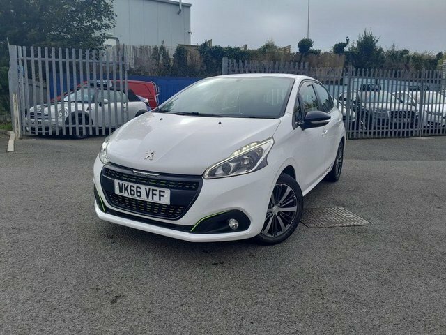 Peugeot 208 2016 1.2 Puretech Active Design Lime Hatchback White