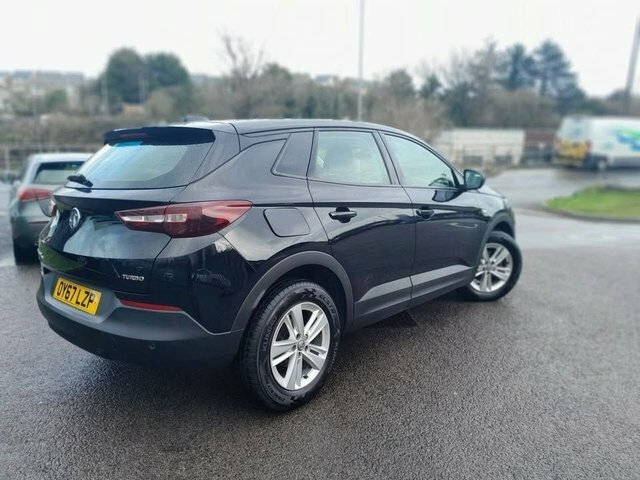 Vauxhall Grandland X 2018 1.2 Turbo Se Suv Euro 6 S Black #4