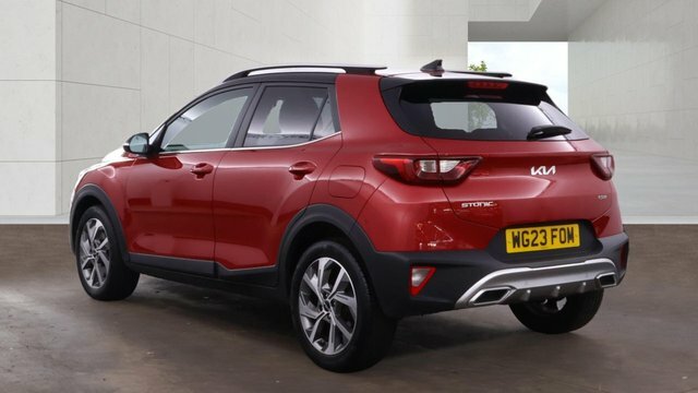 Kia Stonic 2023 1.0 T-gdi Mhev Gt-line S Suv Hybri Red #2