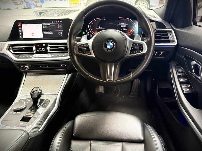 BMW 3 Series 320D M Sport FL69DSY White #4