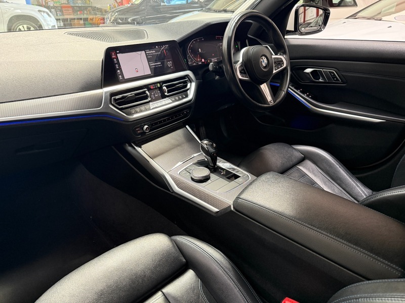 BMW 3 Series 320D M Sport FL69DSY White #5